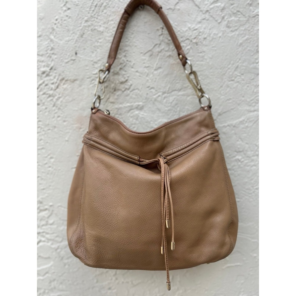 Helen Kaminski Tan Leather Hobo Bag